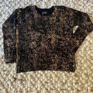 Black & Gold Knit